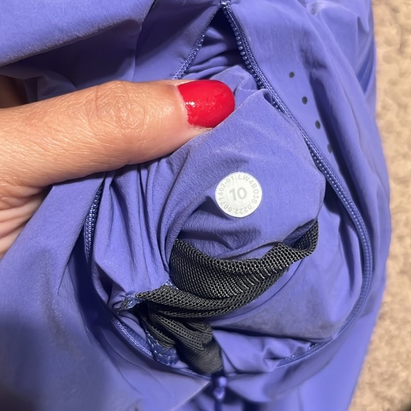 Lululemon Fast and Free Windbreaker SpeedWeave Jacket Charged Indigo 10 - Picture 9 of 9